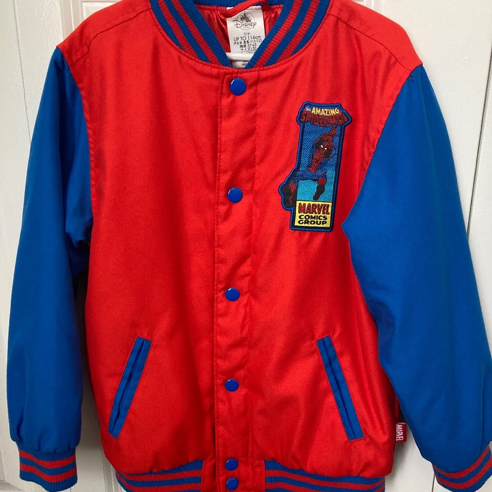 Boys Size 5/6 Spiderman Jacket